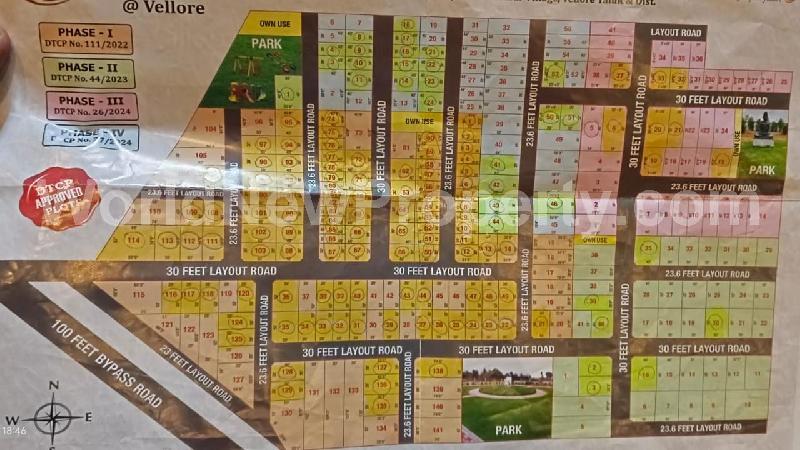 property near by Vellore, T.Velmurugan real estate Vellore, Land-Plots for Sell in Vellore