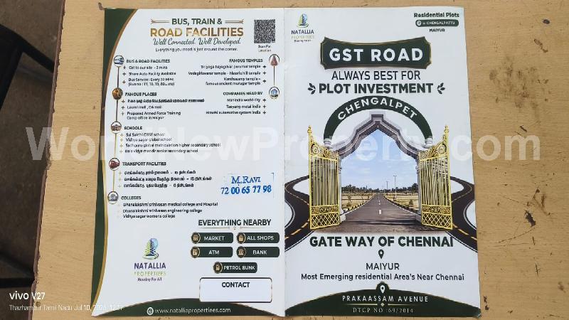 property near by Chengalpattu Town, M.Ravi  real estate Chengalpattu Town, Land-Plots for Sell in Chengalpattu Town